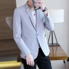 2022 Spring and Autumn New Men's casual suits, Korean-style small suits, men's cool and stylish suits, high-end outerwear for men Specification image